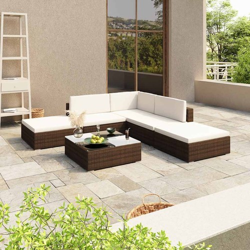 291298 poly rattan seat set - 291298,