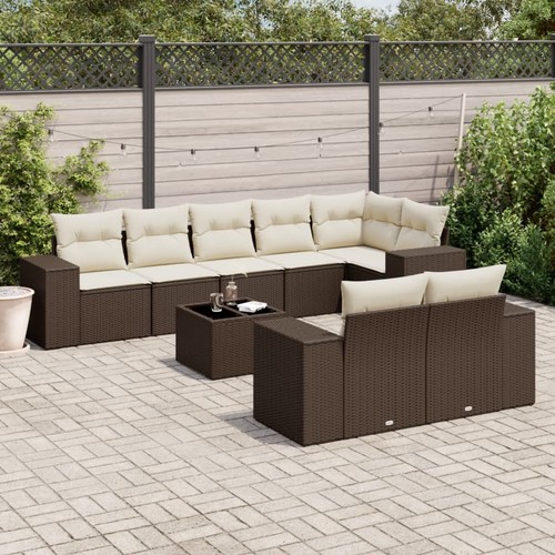Tlg garten sofagarnitur - 8-tlg., mit