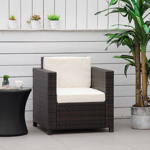 Rattan gartensessel - rattan,