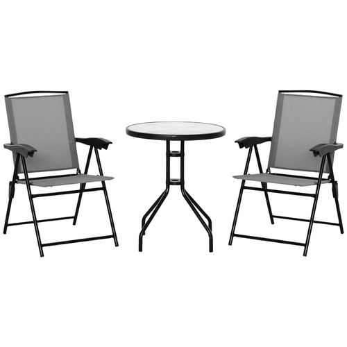 Outsunny terrassen bistro set - bistro,